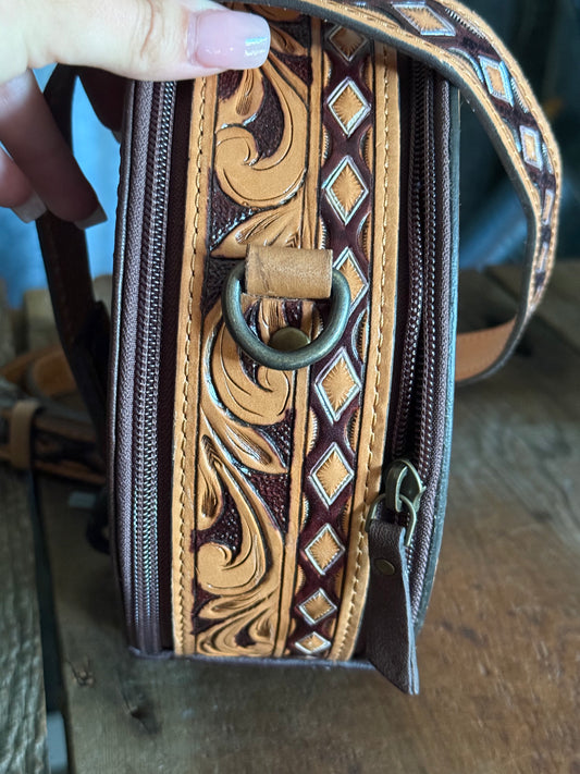 Canteen Crossbody - Turquoise