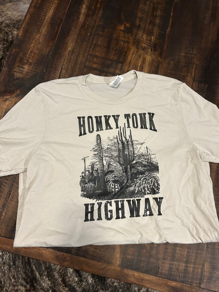 Honky Tonk Highway Tee - Large