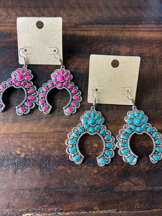 Large Squash Earrings
