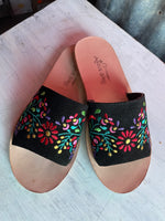 Embroidered Slides