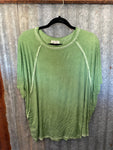 Olivia Oversized Top - green