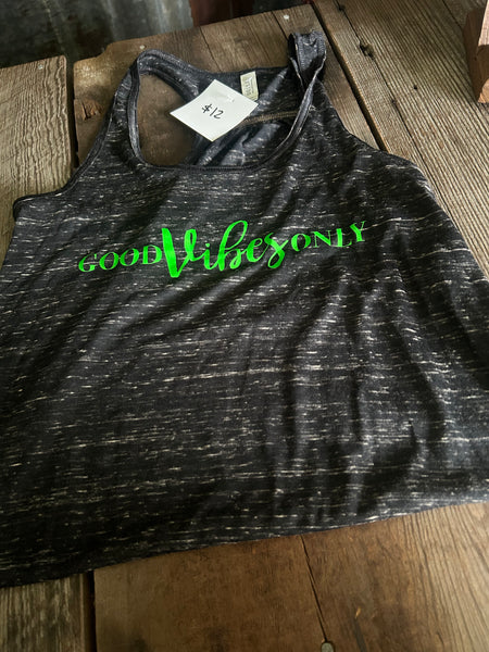 Good Vibes Tank - Green