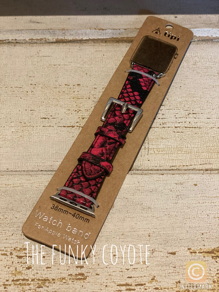 Hot Pink Apple Watch Band