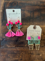 Cactus Earrings