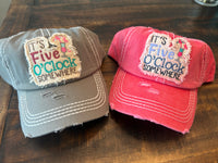 It’s five o’clock somewhere cap