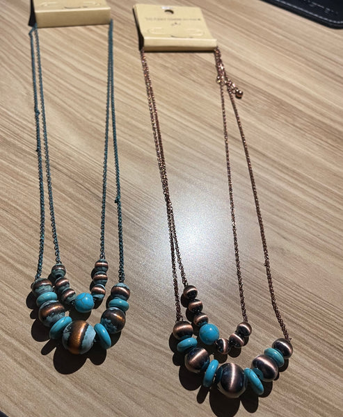 2 Layer Turquoise Necklace