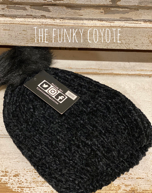 Soft Pom Pom Beanie